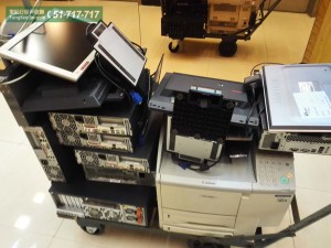 香港商業中心 舊電腦回收 現場